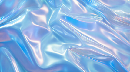 Obraz premium Iridescent abstract overlay texture with intersecting ribbed pattern