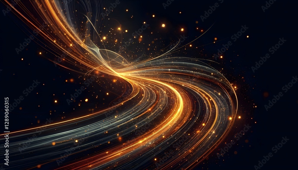 Poster abstract background with stars | abstract background with space | beautiful abstract background