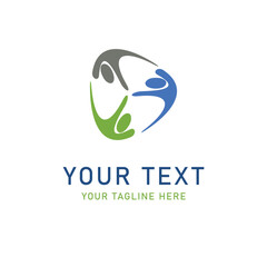 Fototapeta premium abstract business logo