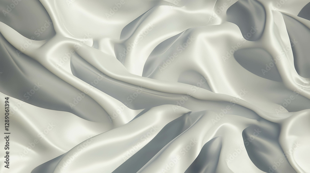 Poster Abstract overlay texture of creased white paper with sharp details for design projects
