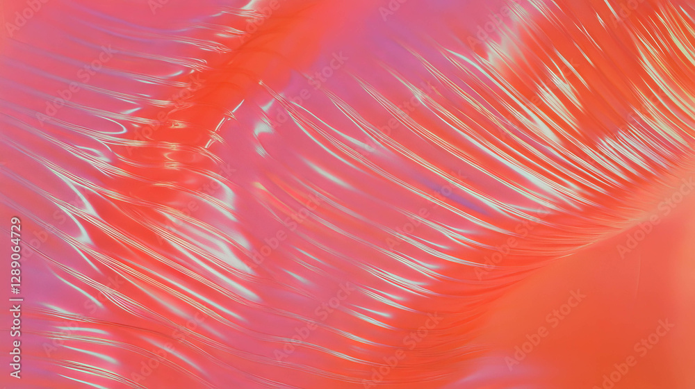 Poster abstract design featuring transparent ribbed plastic texture for creative projects