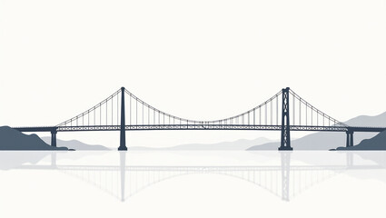 Obraz premium Mid-Hudson Bridge Suspension Towers