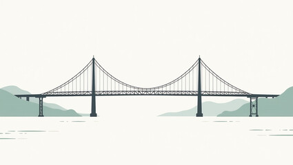 Fototapeta premium Tappan Zee Bridge Girder Span