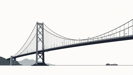 Obraz premium George Washington Bridge Towers