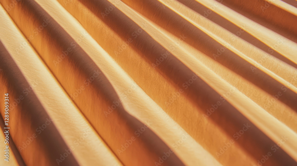 Poster Angled ribbed craft paper texture for creative design and background use