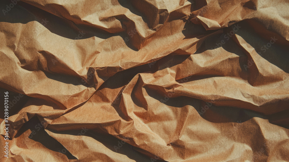 Aufkleber natural wavy textured craft paper background for creative design projects
