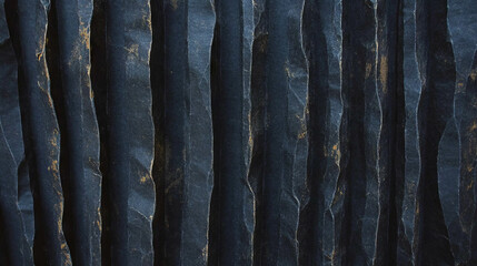 Fototapeta premium Textured deep ribbed craft paper with organic patterns for creative design and background