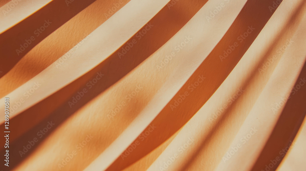 Aufkleber diagonal ribbed craft texture with warm tones for design and background