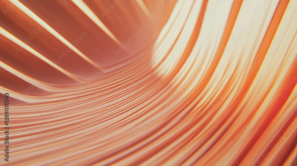 Aufkleber abstract diagonal ribbed texture with warm tones for artistic design
