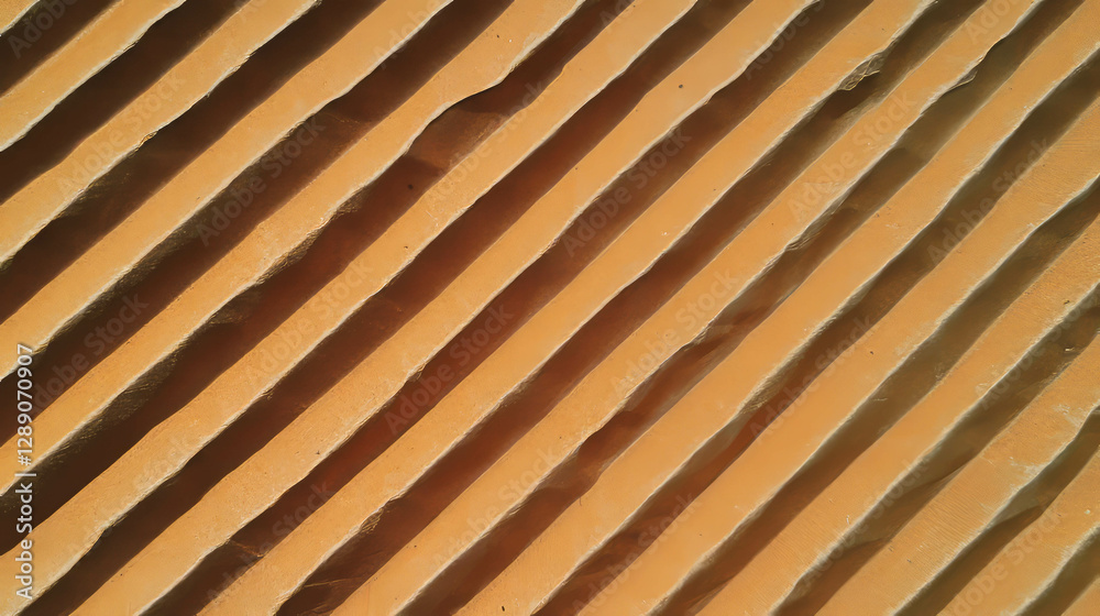 Aufkleber horizontal ribbed craft paper texture for creative design projects