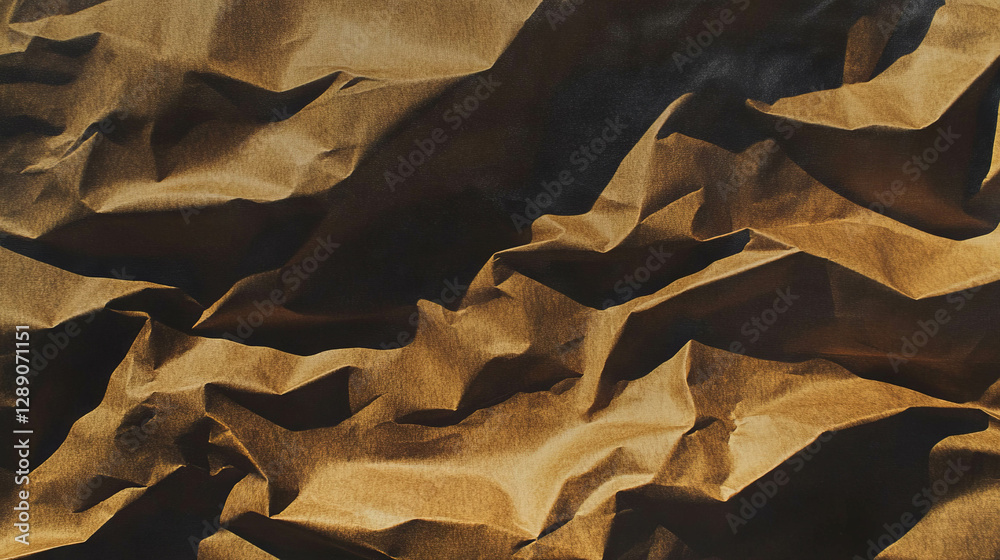 Aufkleber Abstract fabric texture with irregular intersecting ridges for design and background