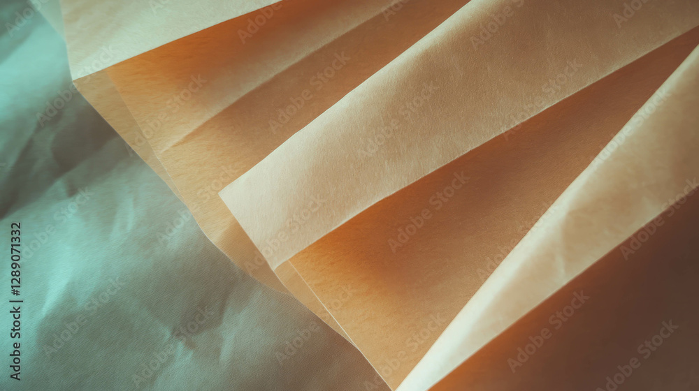 Poster textured craft paper with narrow ribbed pattern for creative projects