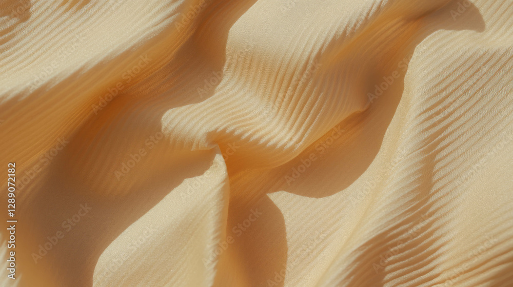 Poster Textured craft paper background with shallow ribbed patterns for design projects