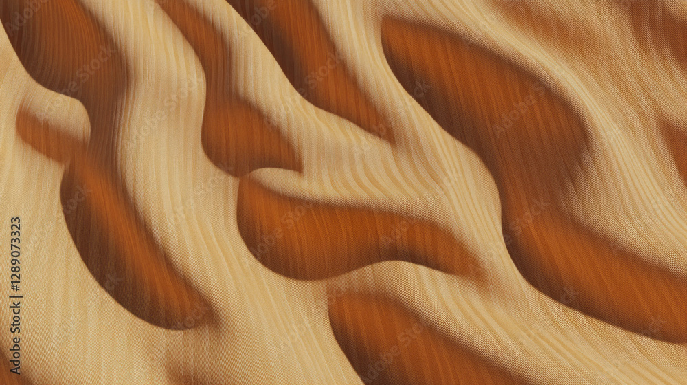Poster abstract texture of wavy ribbed craft paper for creative design projects