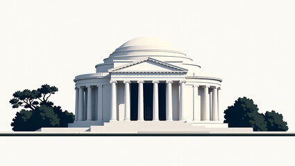 Jefferson Memorial Pantheonic Dome