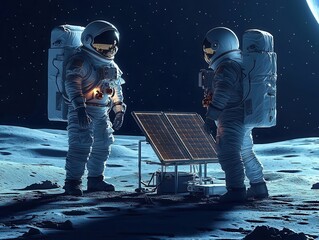 Selfsustaining greenhouse on the Moon, private space agency supporting deep space exploration