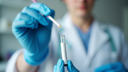 Fototapeta premium DNA Paternity Test Results with Medical Report