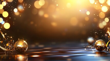 Celebration of lights and sparkle festive atmosphere abstract art glittering background close-up view vibrant celebration concept for seo impact