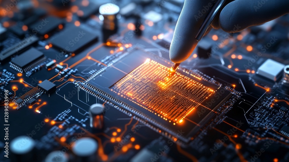 Poster innovative technology action enhancing microchip development in a high-tech laboratory environment c