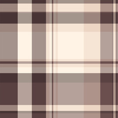 Stitch background check seamless, decorate fabric tartan vector. Lady pattern plaid textile texture in pastel and light colors.