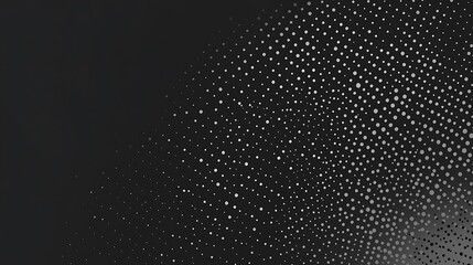 Black noise dots, halftone gradient, abstract grunge effects