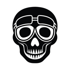 Skull Silhouette vector.
