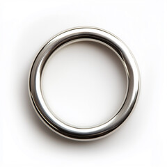 Jump ring Isolated on white Background