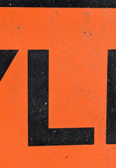 Written Wording in Distressed State Typography Found Ransom Letter L © squeebcreative