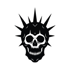 Skull Silhouette vector.