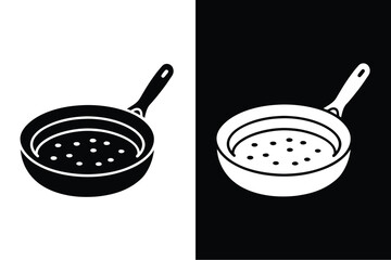 Frittata icon vector on White Background ,Vector Art Illustration on white background.