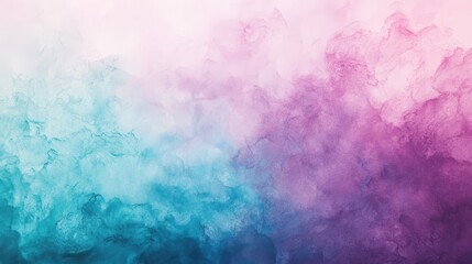 Obraz premium A vibrant abstract design featuring a smooth blend of pastel pink, purple, and teal hues, creating a calming atmosphere.