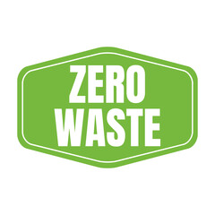 Zero waste symbol icon	