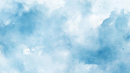 A soothing watercolor background in various shades of blue, evoking a calm and peaceful atmosphere.