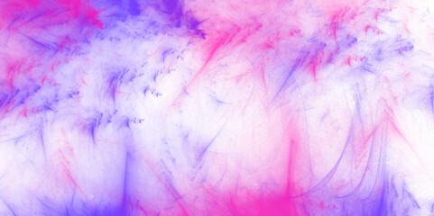 Light and soft purple and pink smokey empty smooth texture soft lilac art. Soft purple pastel tone white blurry, clear, and puffy cloud background. Pink purple blue soft feather brush stroke icy. 