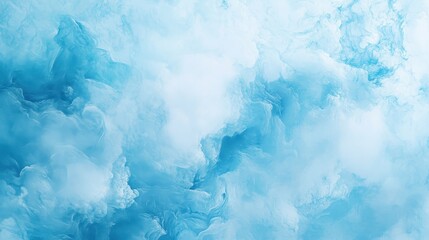 Obraz premium Abstract blue cloud texture with soft wisps and gradients, creating a serene and tranquil atmosphere.