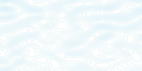Fototapeta premium Abstract topographic map background. Topographic map lines contour background. 