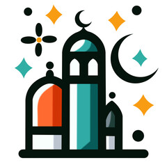 vector illustration of a mosque