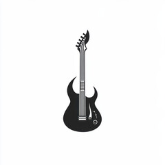 Naklejka premium guitar icon