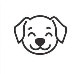 Naklejka premium dog icon