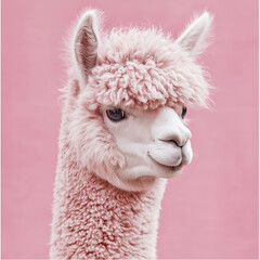 Fototapeta premium Lama , alpaca