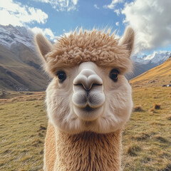 Obraz premium Alpaca , lama
