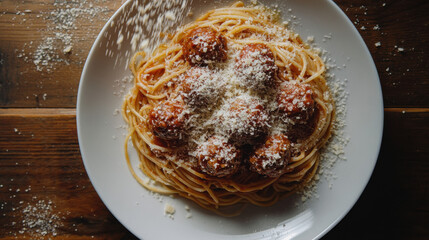 pasta with meatballs