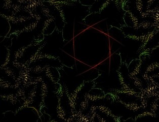 Imaginatory fractal abstract background Image