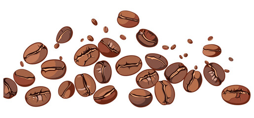 Vector coffee beans, coffee art, coffee texture, coffee seamless pattern, coffee bag, coffee vintage, coffee bean sketch, coffee shop, caffeine, organic coffee, roasted beans