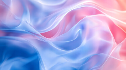 Obraz premium Abstract soft translucent fabric beauty shot studio high-end imagery textured background artistic perspective