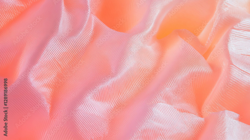 Poster Abstract texture of criss-cross ribbed frosted plastic with soft gradient