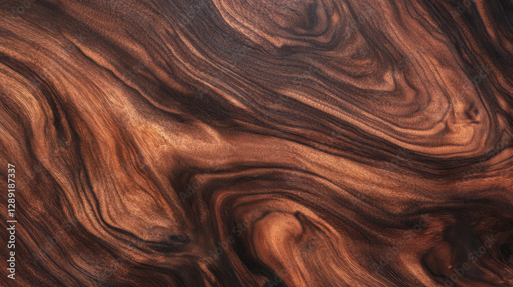 Leinwandbilder elegant dark wood texture with smooth and deep patterns for background design