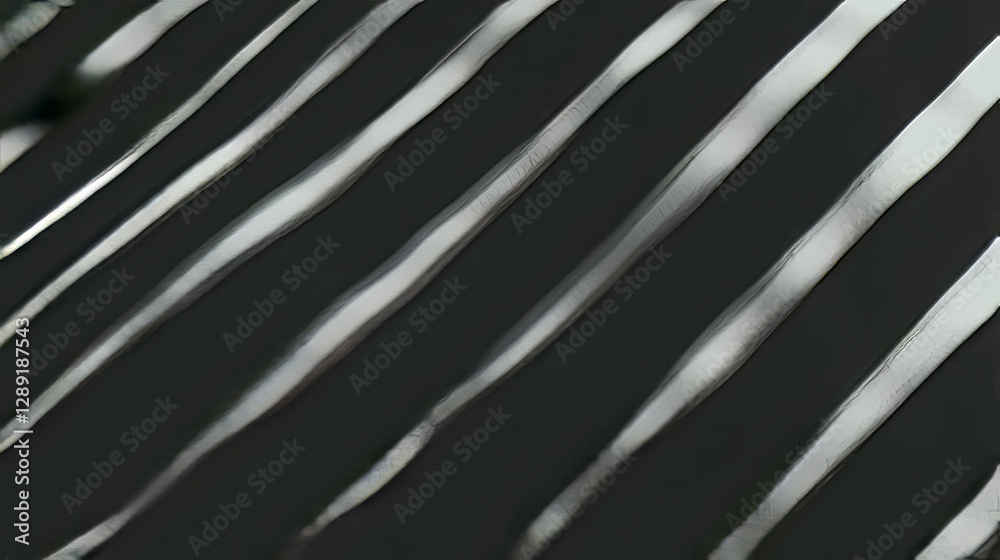Poster deep diagonal ribbed grey paper texture for creative background design