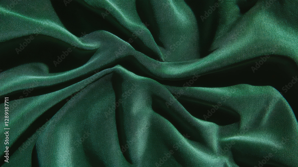 Poster deep ribbed green paper texture with rough surface for creative design