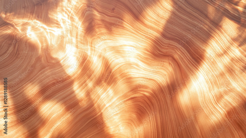 Poster Figured mango wood texture with varied patterns for artistic design